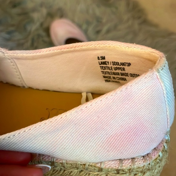 Pink Tie Dye Espadrilles - Picture 6 of 6
